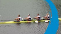 2019 World Rowing Cup 3 - Rotterdam, Netherlands - Women's Quadruple Sculls (W4x) - Repechage