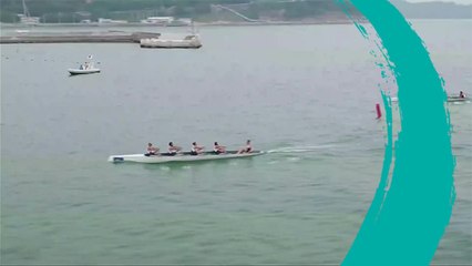 2019 World Rowing Beach Sprint Finals - Coastal Mixed Quadruple Sculls (CMix4x) - Heat 1B