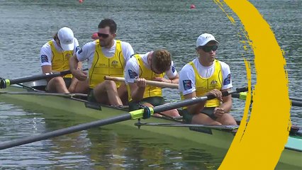 2019 World Rowing Championships - Linz, AUT - Men's Four (M4-) - Semi Finals A/B 2