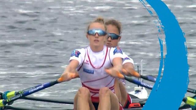 2019 World Rowing Cup 3 - Rotterdam, Netherlands - Lightweight Women's Double Sculls (LW2x) - Final A