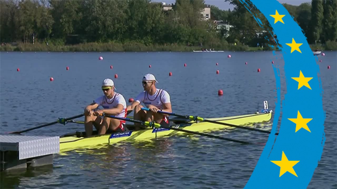 2020 European Rowing Championships - Poznan, POL - Men's Double Sculls (M2x) - Final A