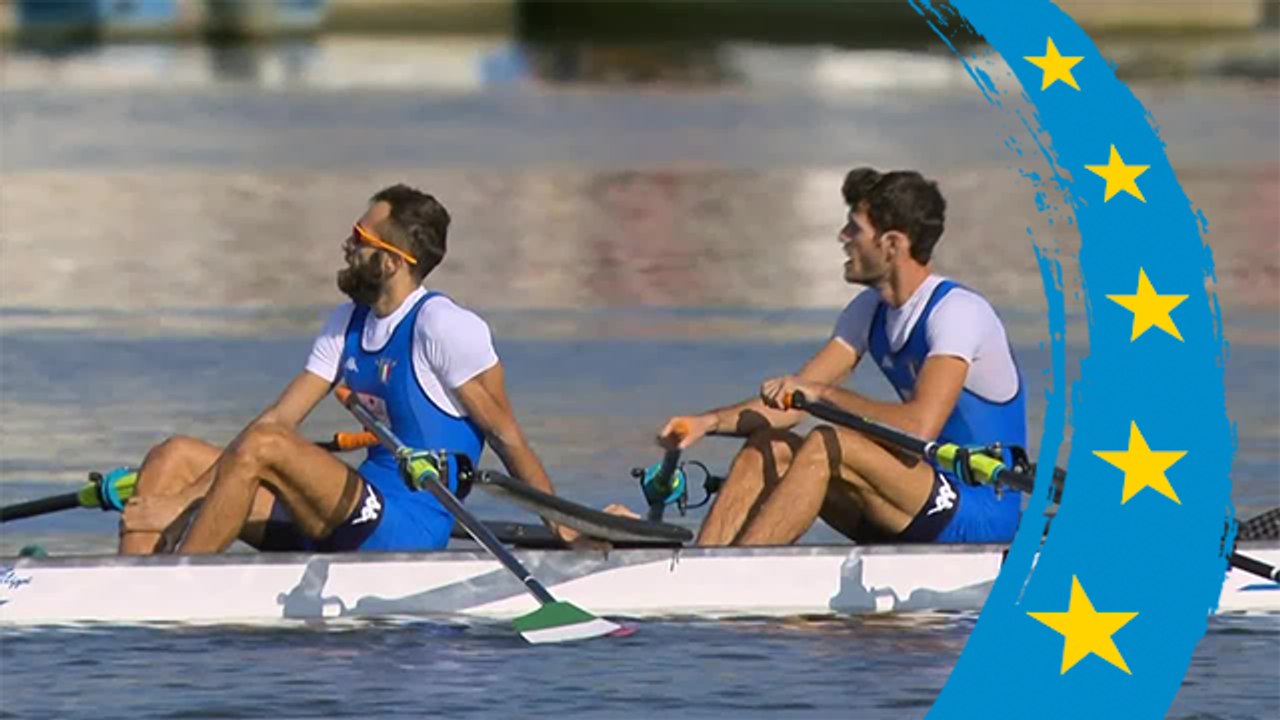 2020 European Rowing Championships - Poznan, POL - Lightweight Men's Double Sculls (LM2x) - Final A
