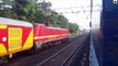 High Speed Train Overtaking | Ranchi Shatabdi VS Ganadevta Express | Indian Railway