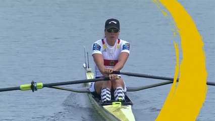 2019 World Rowing Championships - Linz, AUT - Lightweight Women's Single Sculls (LW1x) - Semi Finals A/B 1