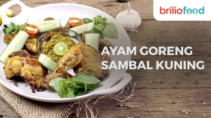 Resep ayam goreng dengan sambal kuning sedap bak restoran bintang lima