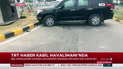 TRT Haber Kabil Havalimanı'na girdi