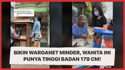Viral Cewek Punya Tinggi Badan 179 Cm, Warganet Auto Minder