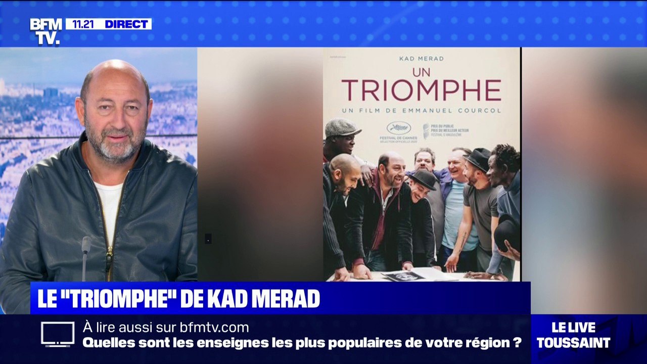 Kad Merad sur son film "Un Triomphe": "C'est rare de rencontrer autant de succès du côté des critiques"