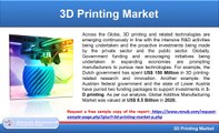 3D Printing Market By Component, Companies, Forecast by 2027