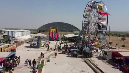 SURİYELİ YETİM ÇOCUKLAR ŞENLİKTE EĞLENDİ