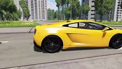 Cars vs Massive Speed Bumps – BeamNG.Drive