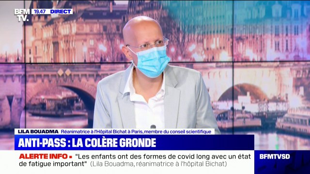 Lila Bouadma sur le Covid-19: On pense qu'il y aura 50.000 contaminations d'enfants par jour à la rentrée scolaire