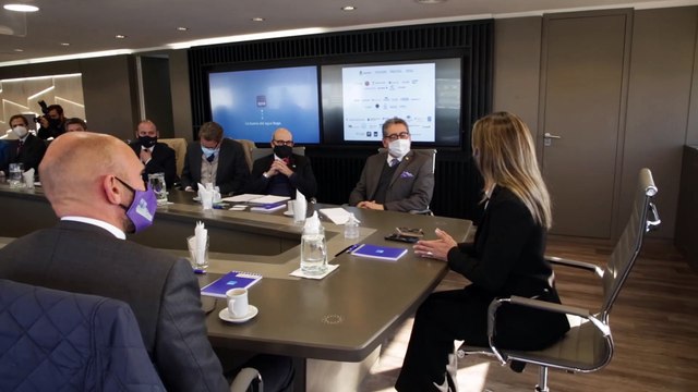 Malena Galmarini y autoridades de embajadas de todo el mundo se reunieron para trabajar en la agenda del futuro del agua y el saneamiento