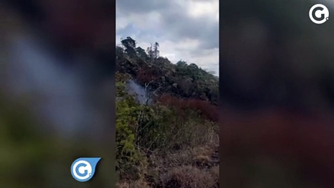 Incêndio destrói vegetação em Iúna
