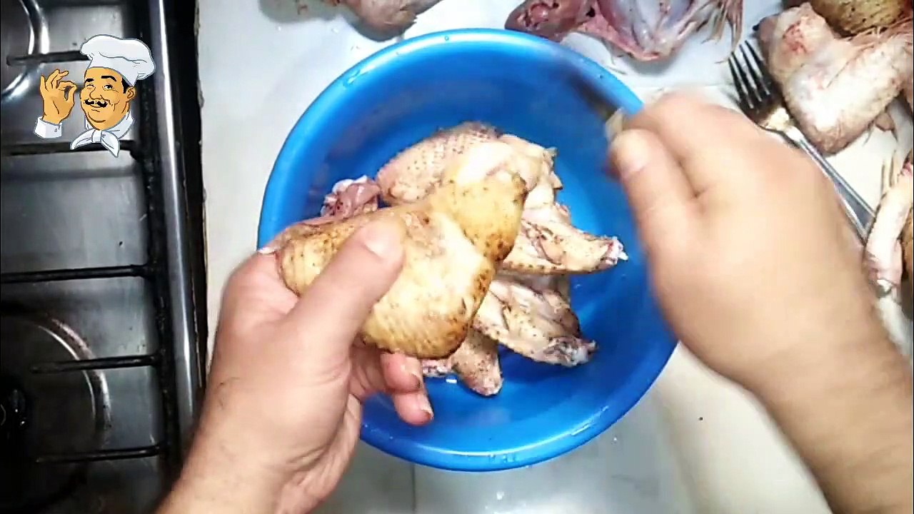 أجنحة الدجاج المقرمشة --كنتاكي وصفة إقتصادية_KFC Crispy Wings Economic recipe