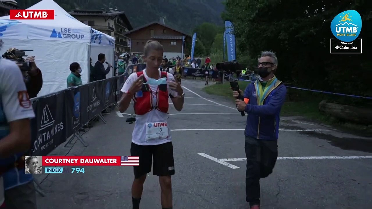 UTMB®️ 2021 Update 2 - Les Contamines First Women