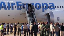 España finaliza su evacuación de Kabul con la llegada de los dos últimos vuelos a Madrid