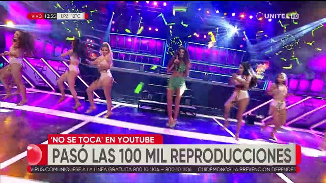 'No se toca', el éxito de Anabel Angus que marca un alto registro en Youtube