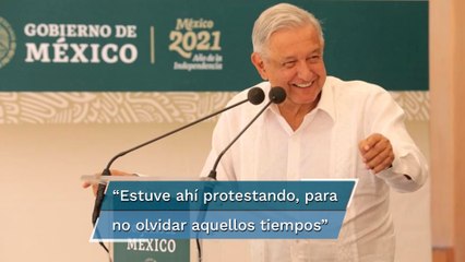 AMLO bromea sobre bloqueo de la CNTE: “Estuve ahí protestando”