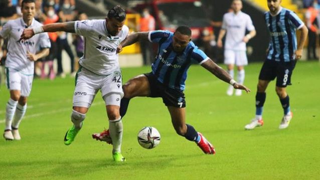 Balotelli'nin sinirden çılgına döndüğü maçta Adana Demirspor, sahasında Konyaspor'la 1-1 berabere kaldı