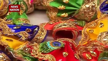 कृष्ण नगरी मथुरा में बड़ी संख्या में कान्हा के दर्शन करने पहुंच रहे लोग