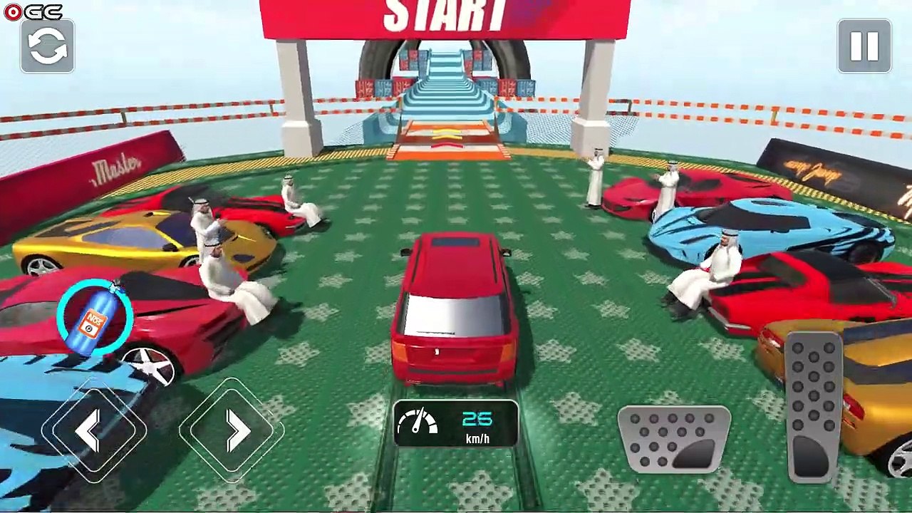 Mega SUV Car Ramp 2021 / BİG 4X4 / Impossible Stunts Car Game / Android GamePlay