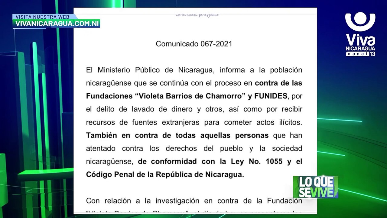 Continúan investigando a fundaciones y personas por cometer actos ilícitos