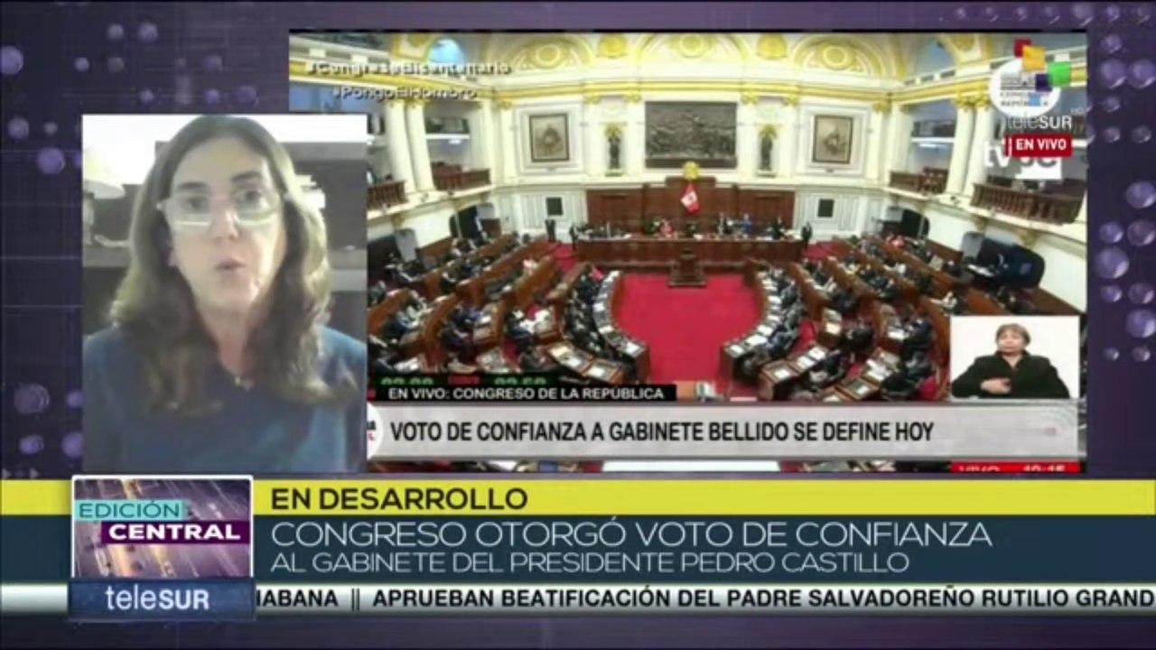 Edición Central 27-08: Congreso de Perú concedió voto de confianza a gabinete de Pedro Castillo