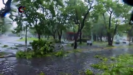 Furacão Ida toca o solo em Cuba