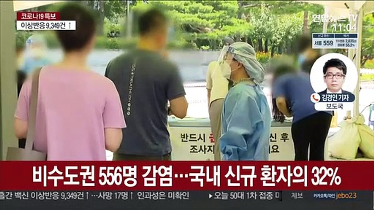 비수도권 사흘 연속 감소…'델타 변이' 집단감염 지속