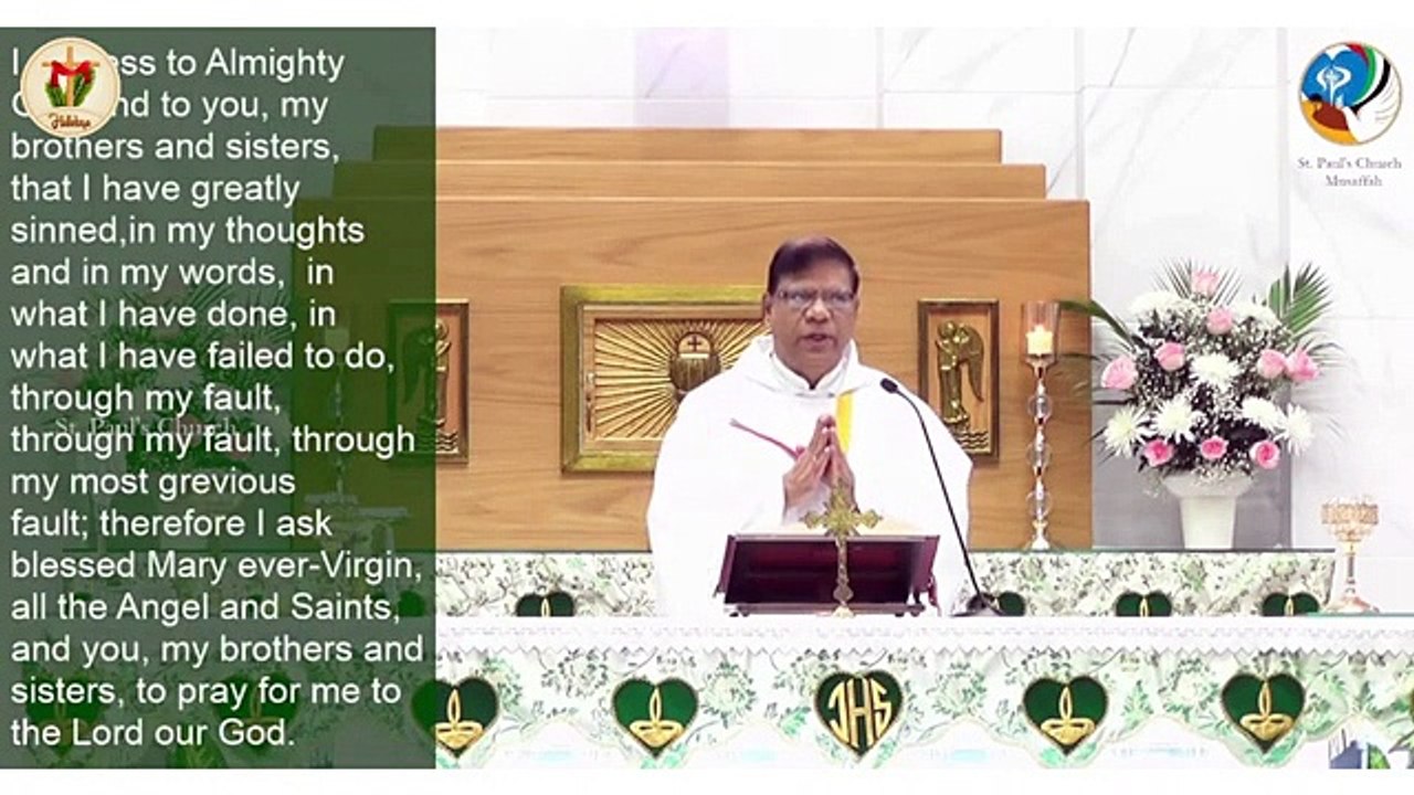 Catholic Mass Today I Daily Holy Mass I Saturday August 28 2021 I English Holy Mass I 8.00 AM