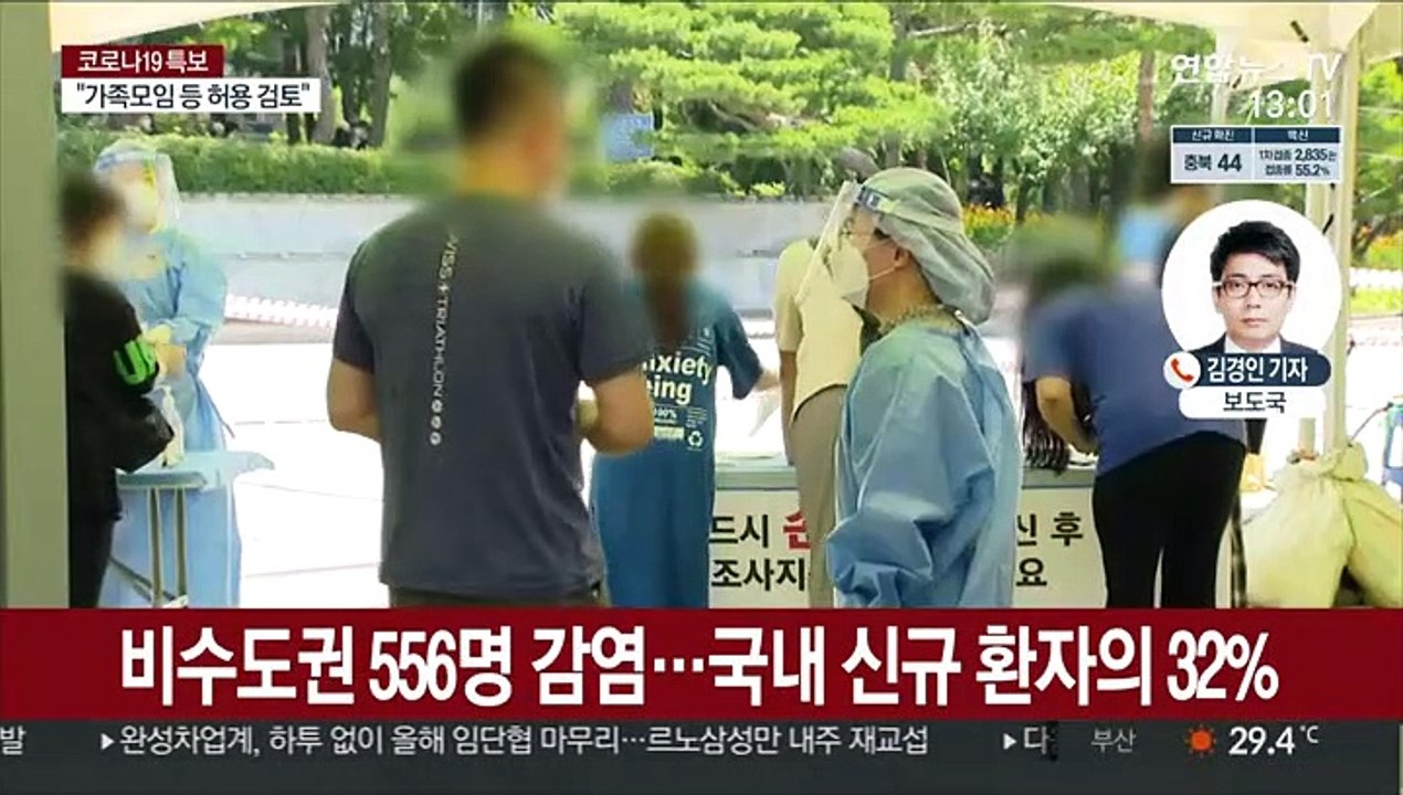 비수도권 사흘 연속 감소…'델타 변이' 집단감염 지속
