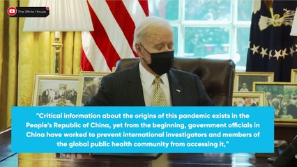US President Joe Biden says China still withholding critical info on COVID origins