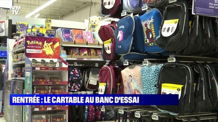 Rentrée : le cartable au banc d'essai - 28/08