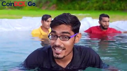 Underwater Coin Pickup Challenge _ Looser Will Take Laughing Gas_joy__rolling_on_the_floor_laughing_ ( 360 X 640 )