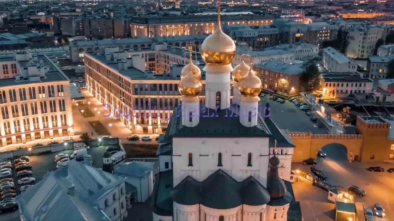 FLYING OVER RUSSIA (4K UHD) - Relaxing Music Along With Beautiful Nature Videos - 4K  video-Part II