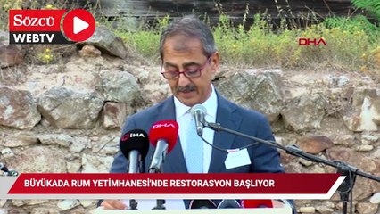 Büyükada Rum Yetimhanesi'nde restorasyon başlıyor