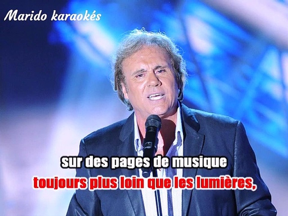 KARAOKE François Valéry - Comme un oiseau de nuit