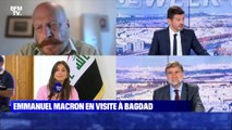 Emmanuel Macron en visite à Bagdad - 28/08