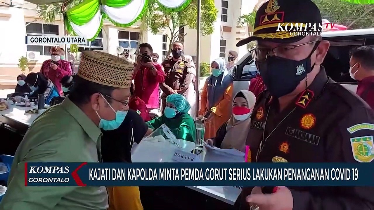 Kajati Dan Kapolda Minta Pemda Gorontalo Utara Serius Lakukan Penanganan Covid-19