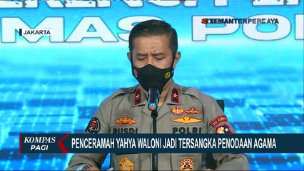 Ditangkap Atas Dugaan Penodaan Agama, Yahya Waloni Jalani Pemeriksaan Intensif