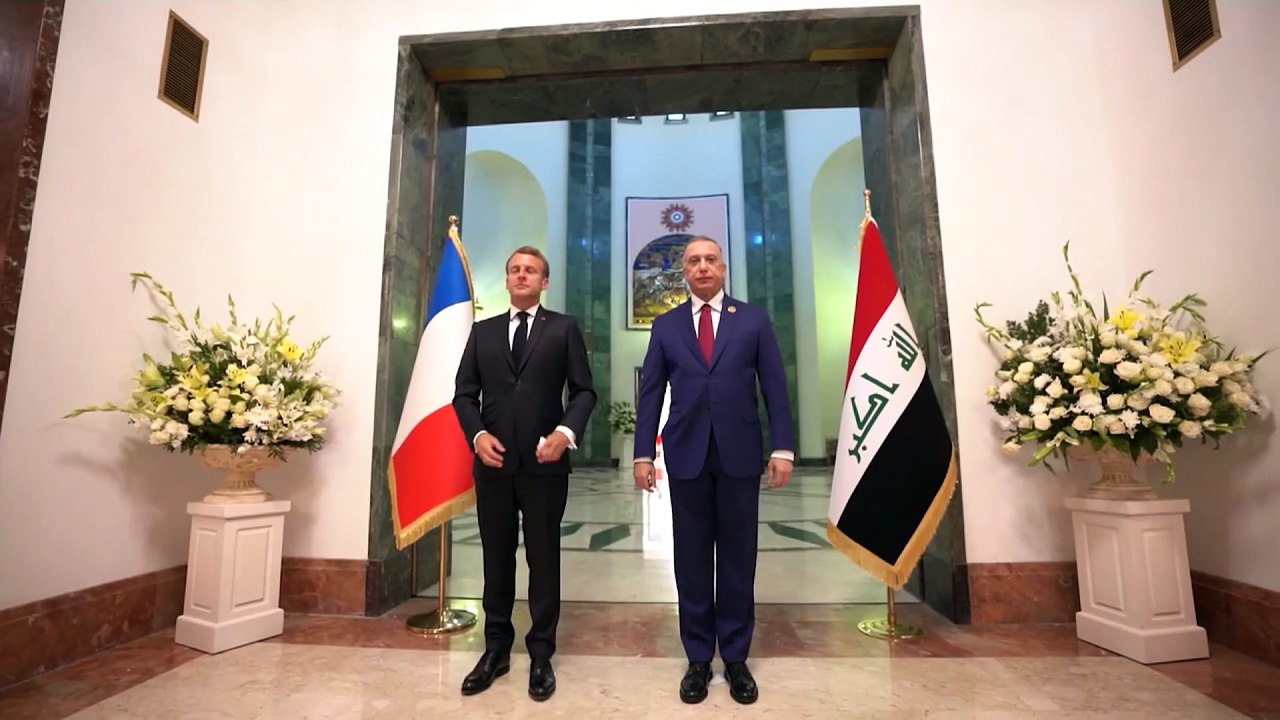 Regionale Sicherheitskonferenz in Bagdad, Macron warnt vor IS