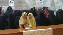 Do Afghanistan students sings 'Salam Taliban' song?