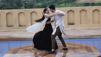 Exclusive Behind the scenes of Karanvir Sharma and Debattama saha's upcoming song Jo Tera Howega