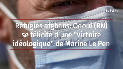 Réfugiés afghans: Odoul (RN) se félicite d'une "victoire idéologique" de Marine Le Pen