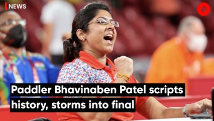 Paddler Bhavinaben Patel scripts history, storms into final