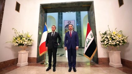 Στο Ιράκ ο Εμανουέλ Μακρόν