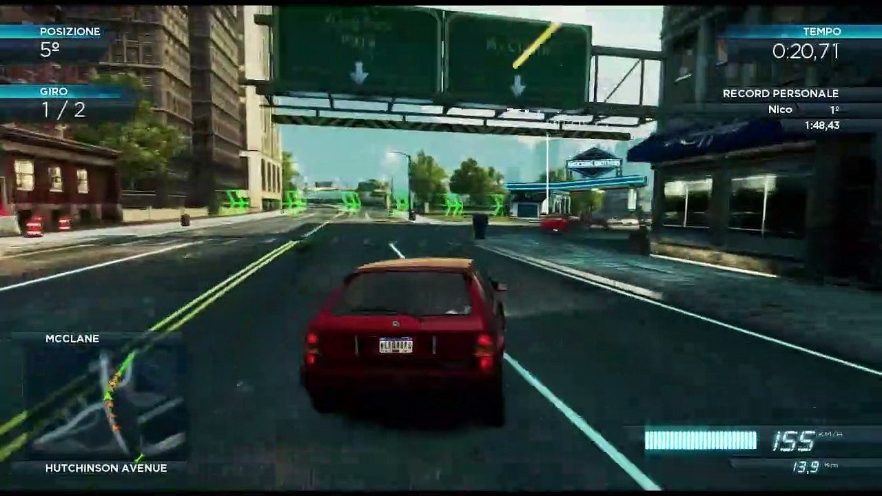 Games, 2°gara Lancia Delta HF integrale, telaio leggero e gomme da tracciato.