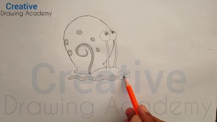 How to draw Gary Cartoon Character