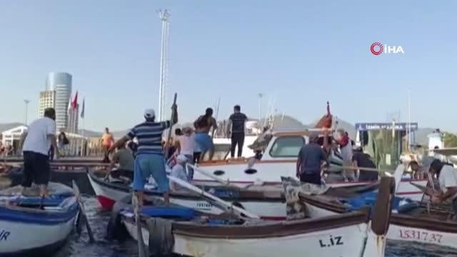 Sahil Güvenlik botu ile çarpışan tekne battı: 5 yaralı